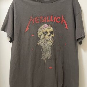 Vintage Metallica Skull Mummy  T-Shirt